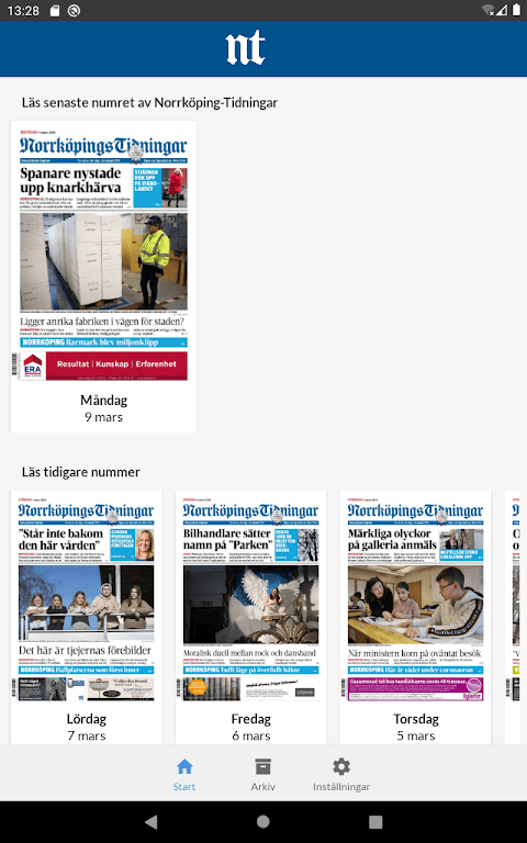 E-tidning NT screenshot 3