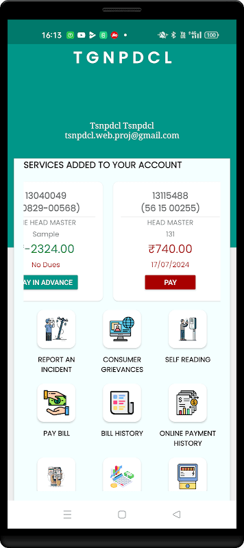 TGNPDCL screenshot 1