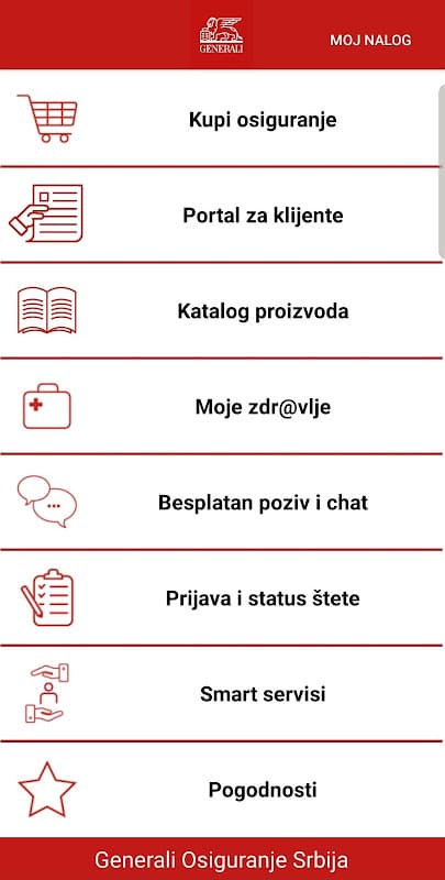 Generali Srbija screenshot 2