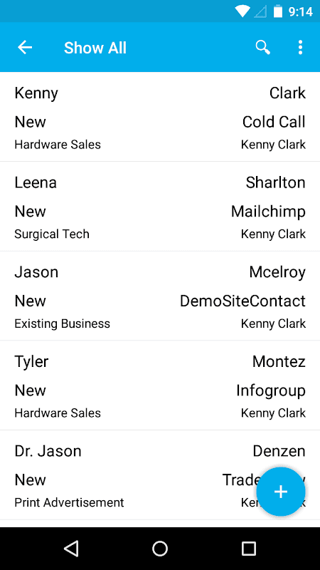 Apptivo screenshot 2