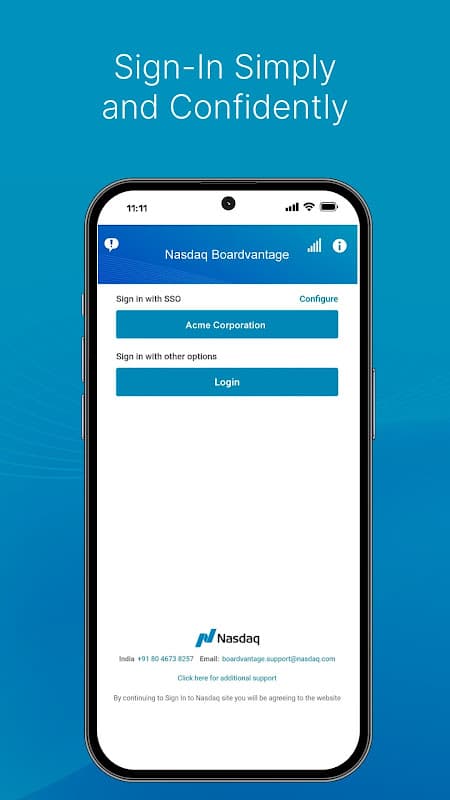 Nasdaq Boardvantage screenshot 1