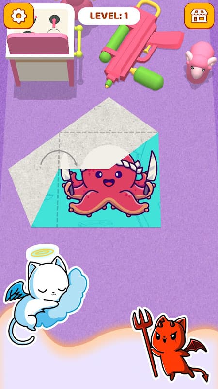 Paper Fold: Paper Puzzle 3D screenshot 2