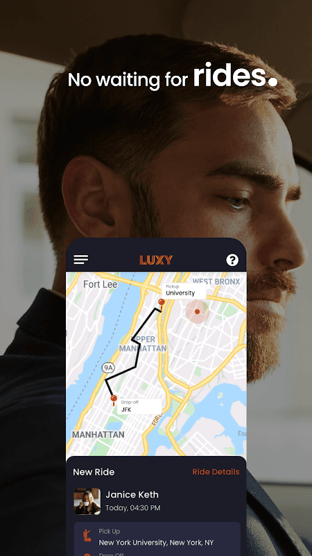 LUXY Driver: Drive & Earn screenshot 1