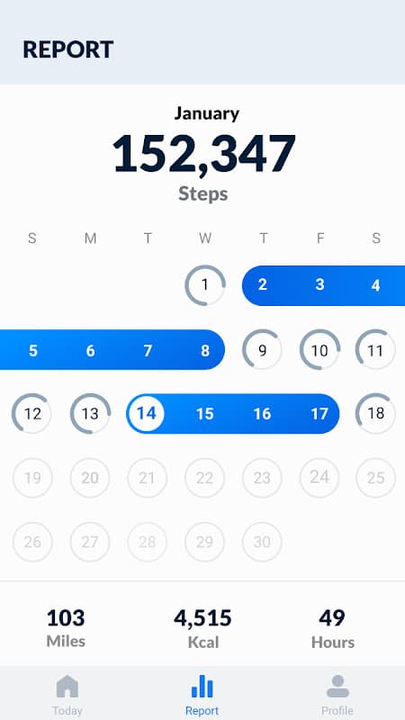 Pedometer -  Step Counter Free & Calorie Burner screenshot 4