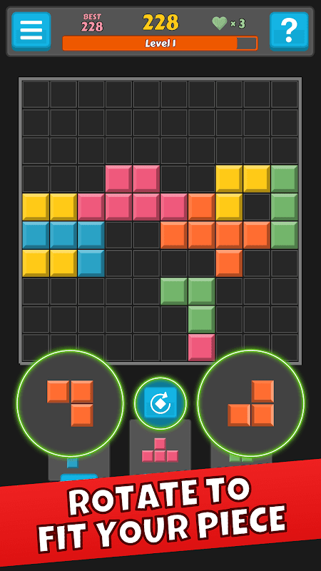 Block Buster - Hex and Square screenshot 3
