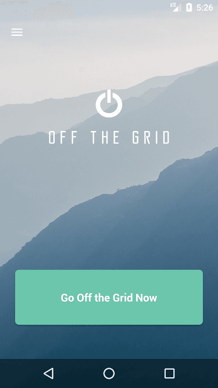 Off the Grid - Digital Detox screenshot 1