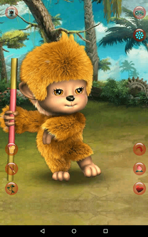 Talking Cute Monkey screenshot 4