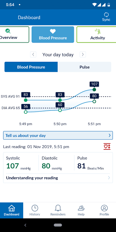 OMRON HeartAdvisor screenshot 6