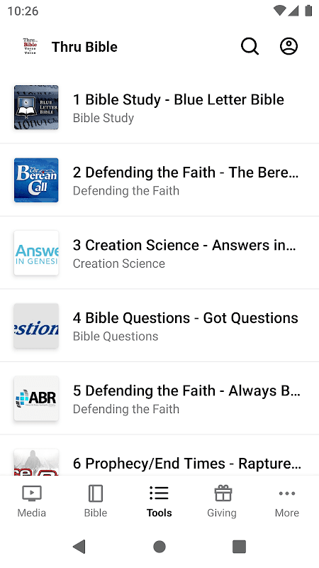 Thru the Bible Verse by Verse screenshot 2