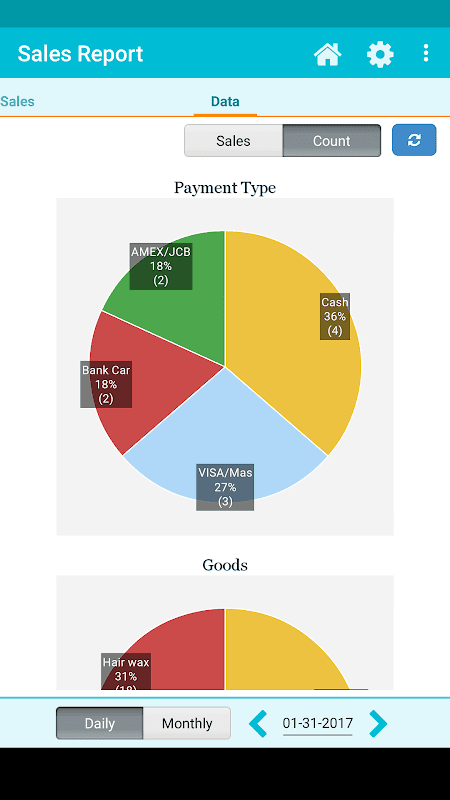 TapPOS Inventry Sales manager screenshot 5
