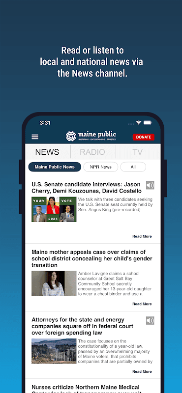Maine Public Broadcasting App screenshot 3