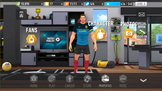 Be A Legend real soccer career screenshot 5