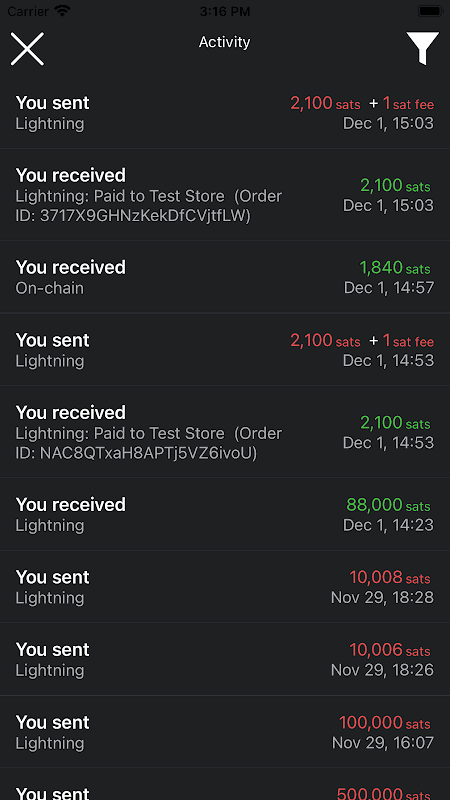 ZEUS Wallet screenshot 6