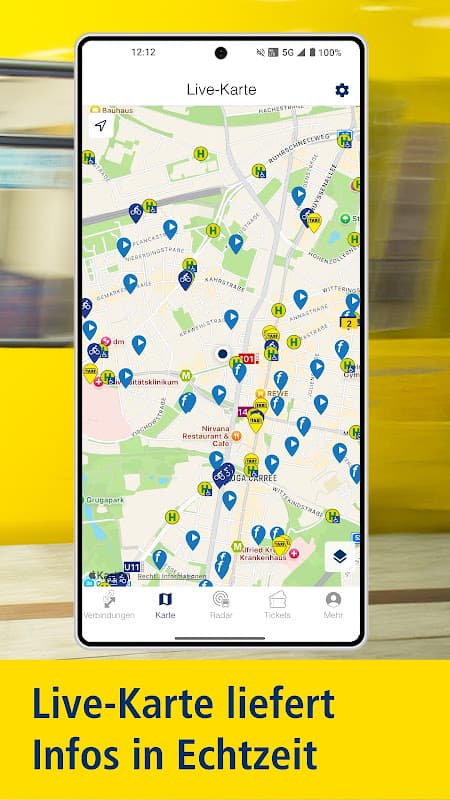 ZÄPP Die Ruhrbahn App screenshot 3