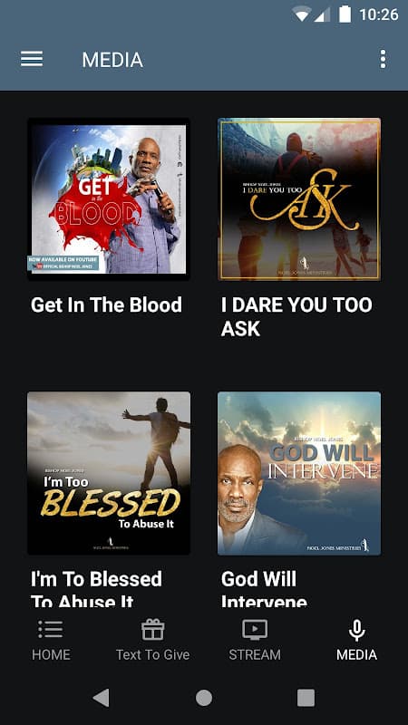 Noel Jones Ministries / C.O.R. screenshot 2