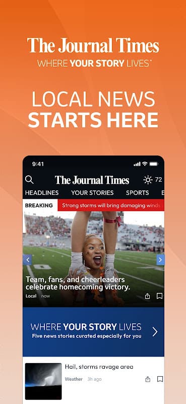 Journal Times screenshot 1