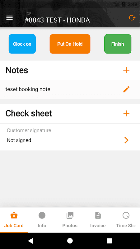 MechanicDesk Mobile screenshot 4