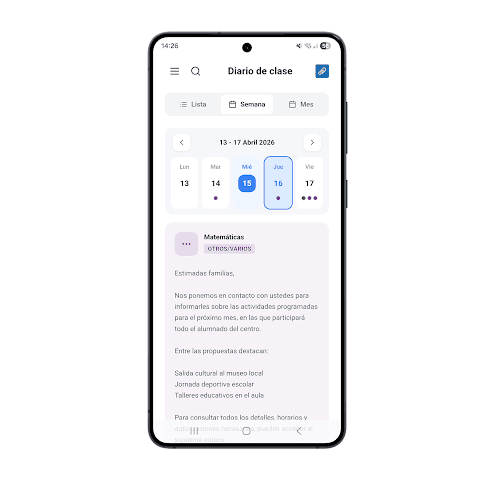 Pupilpro Padres screenshot 4