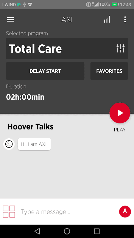 Hoover Wizard screenshot 1