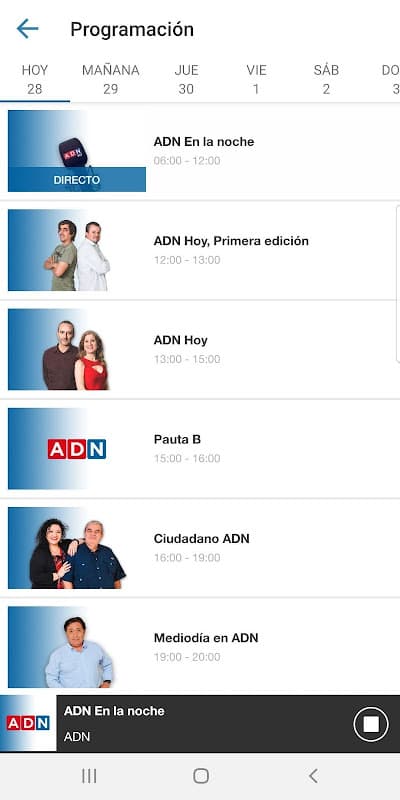 ADN Radio screenshot 2