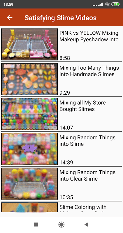 Satisfying Slime ASMR Videos screenshot 2
