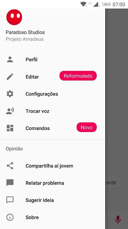 Projeto Amadeus IA screenshot 5