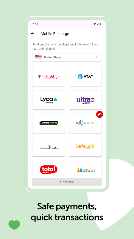 TopUp.com - Mobile Top Up Made Easy screenshot 4