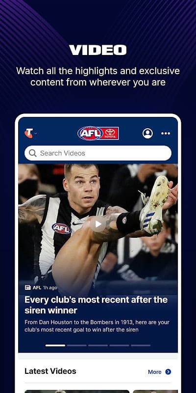 AFL Live Official App screenshot 3