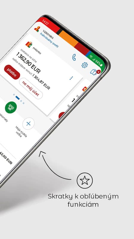 mBank SK screenshot 2