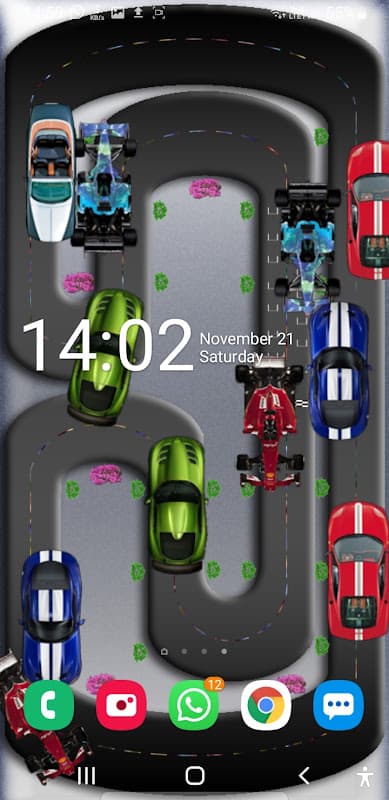 Super Cars F1 race Live Wallpaper screenshot 4