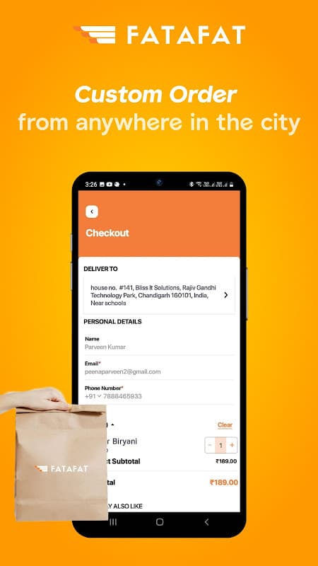 Fatafat - Local Delivery screenshot 3