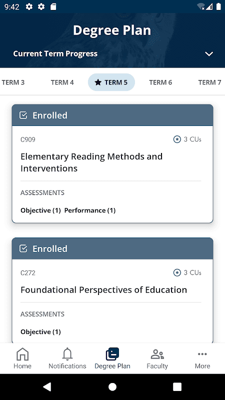 myWGU Mobile screenshot 3