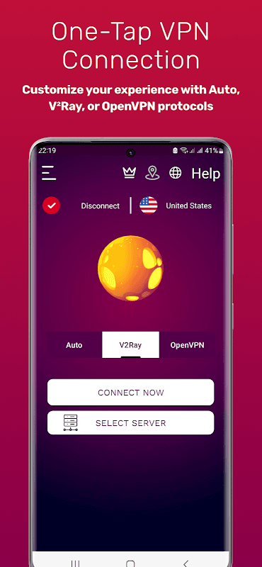 VPN Space - Secure VPN Proxy screenshot 1
