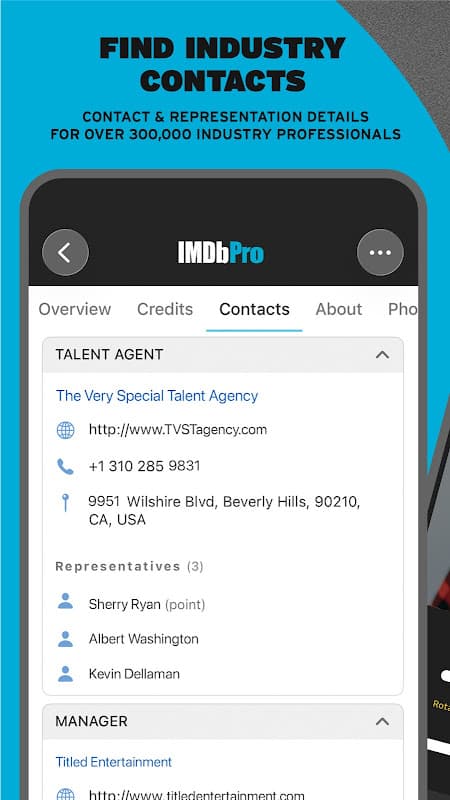 IMDbPro screenshot 1