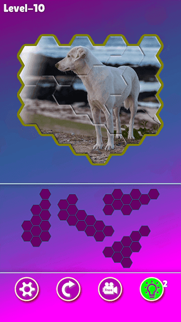 Dog Hexa Puzzle screenshot 4