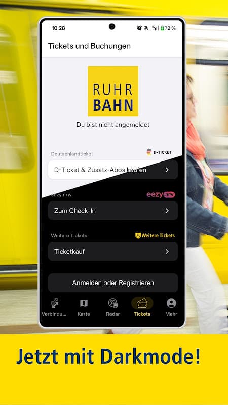 ZÄPP Die Ruhrbahn App screenshot 1