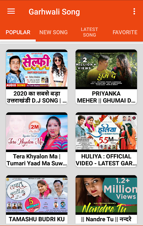 Garhwali song  :  kumouni paha screenshot 1