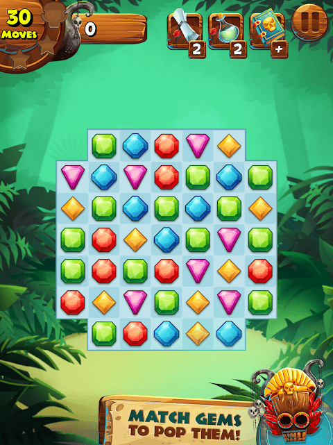 Jungle Mash - Match 3 Jewels screenshot 6