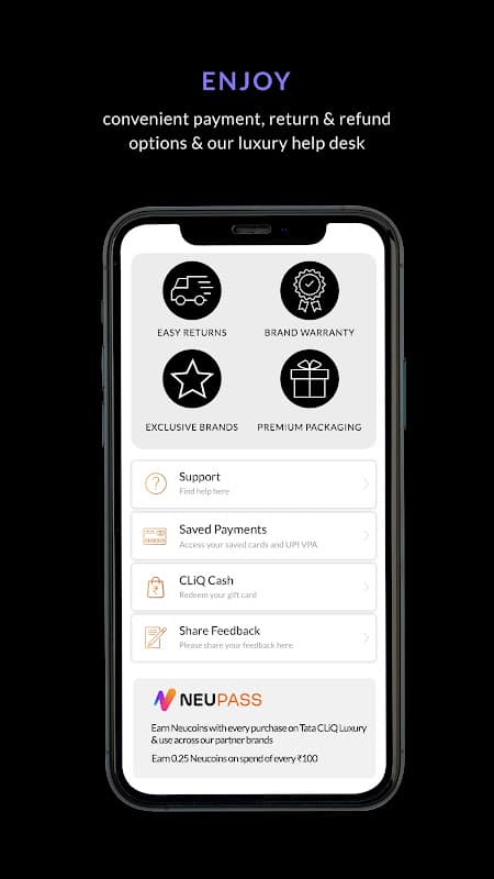 Tata CLiQ Luxury screenshot 5