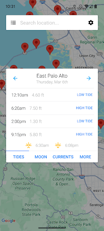 My Tide Times - Tide Tables screenshot 1