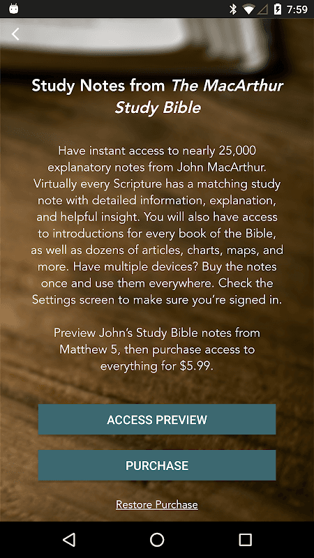 The Study Bible screenshot 3