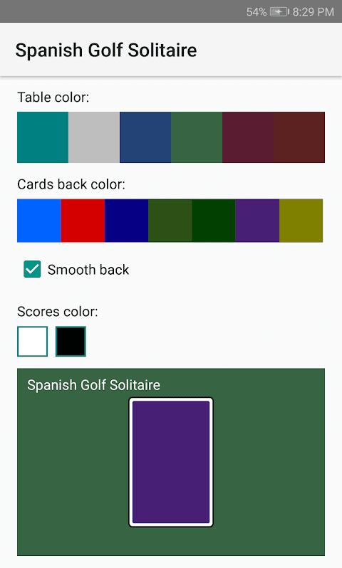 Spanish Golf Solitaire screenshot 6