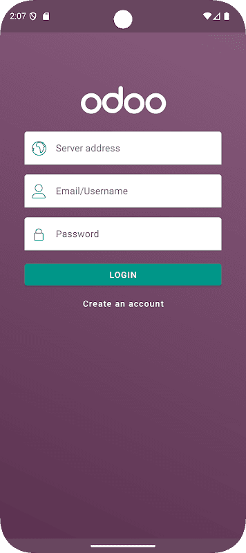 Odoo screenshot 1