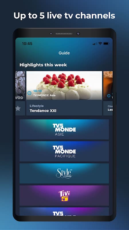 TV5MONDE Asie-Pacifique screenshot 3