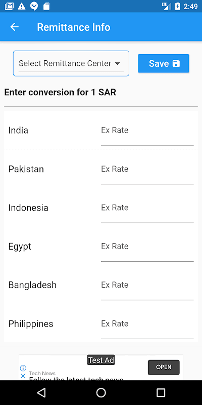 Remittance Info screenshot 4