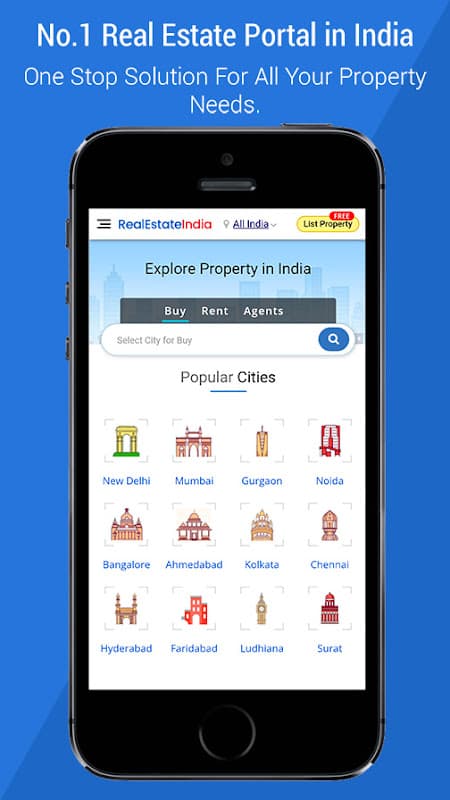 RealEstateIndia - Property App screenshot 1