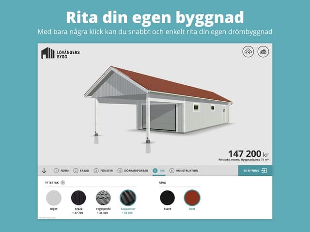 Rita eget med Lövångers Bygg screenshot 5