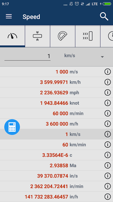 Simple Unit Conversion screenshot 2