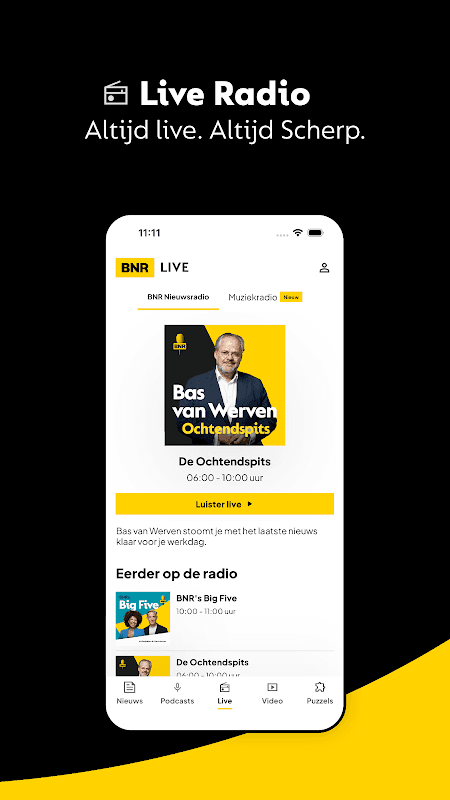 BNR | Nieuws, Radio & Podcasts screenshot 1