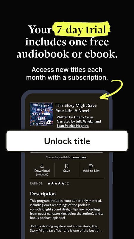 Scribd: Audiobooks & ebooks screenshot 4